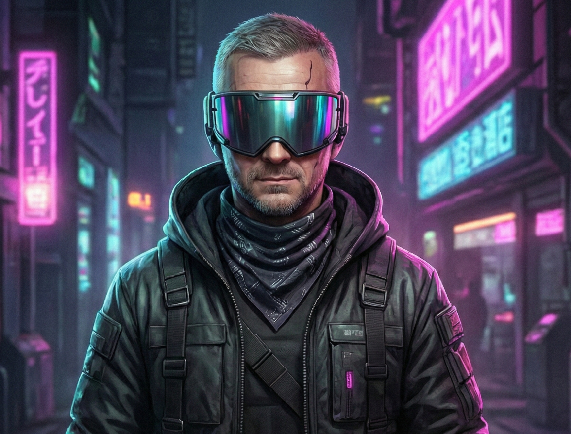 Cyberpunk Face