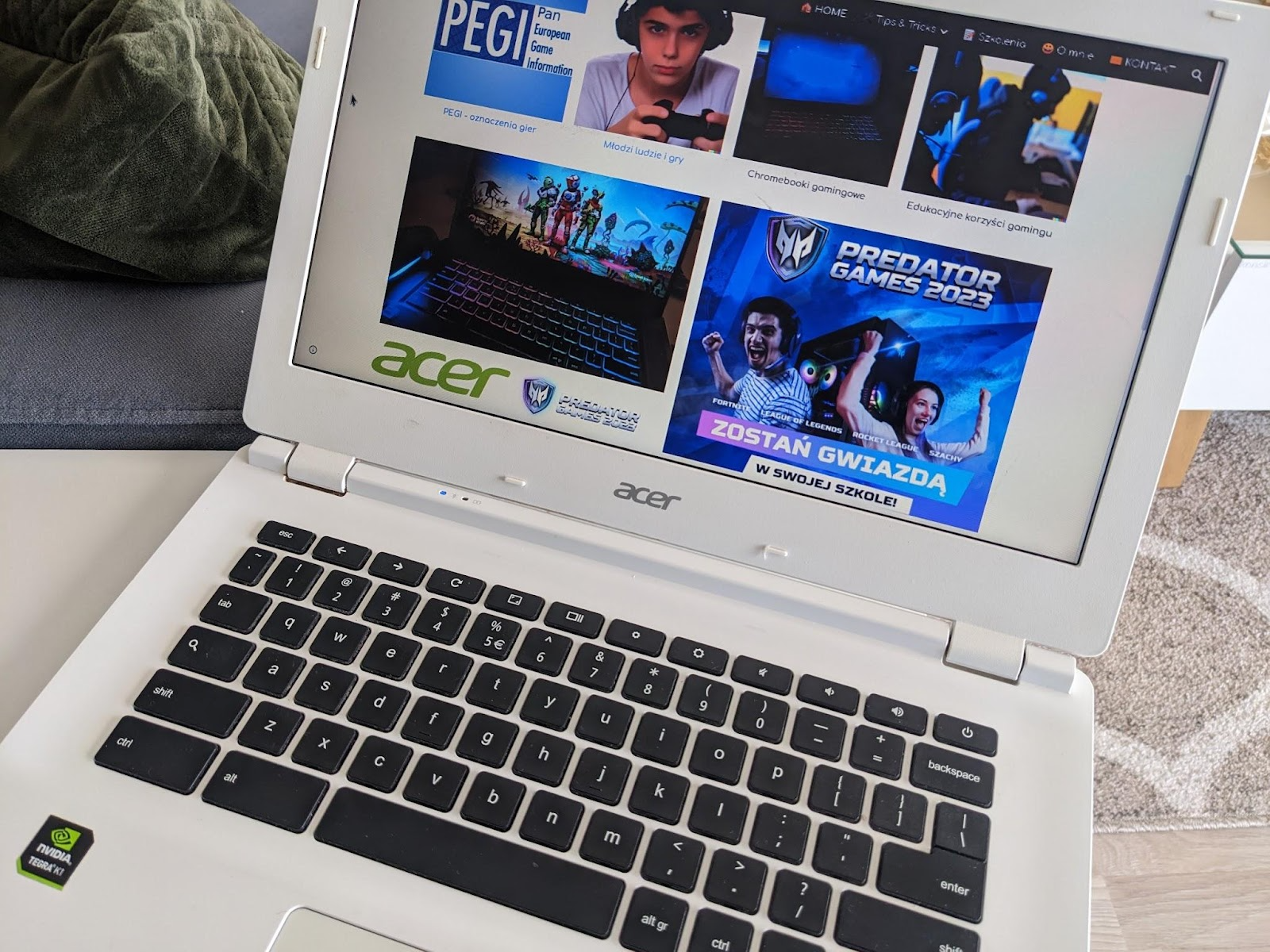Mój stary Chromebook